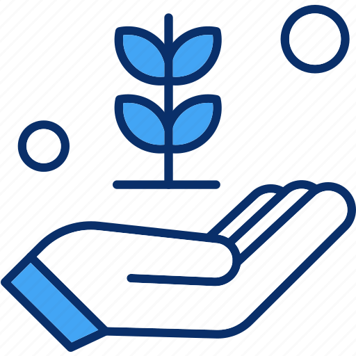 Flower, hand, nature, plant icon - Download on Iconfinder