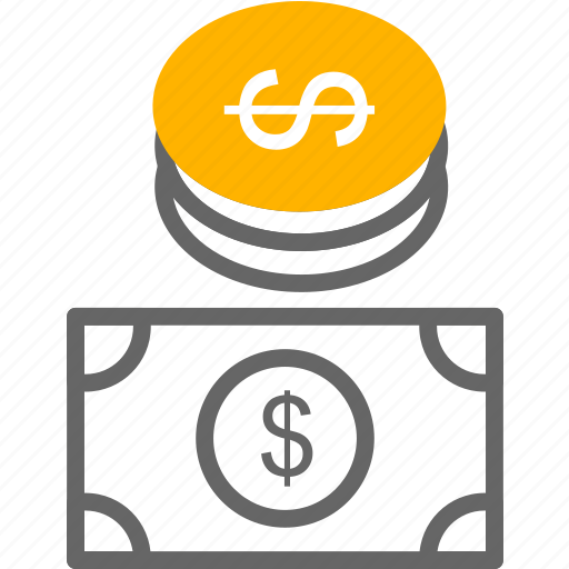 Coin, dollar, currency, money, cash icon - Download on Iconfinder