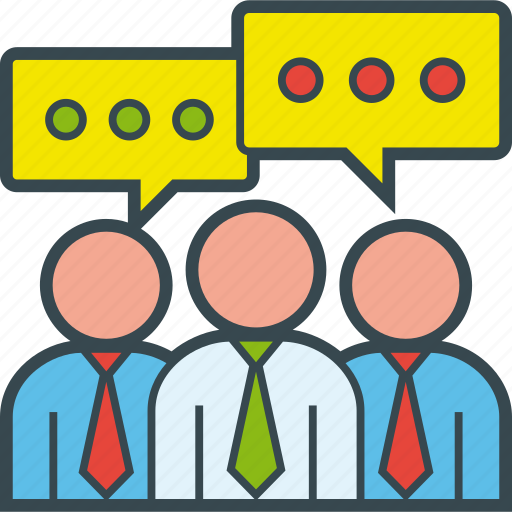 Business, conversation, group, people, talking, team icon - Download on Iconfinder