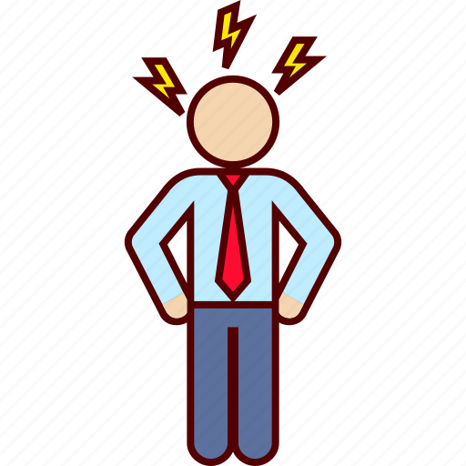 Anger, boss, business, fury, man, rage icon - Download on Iconfinder