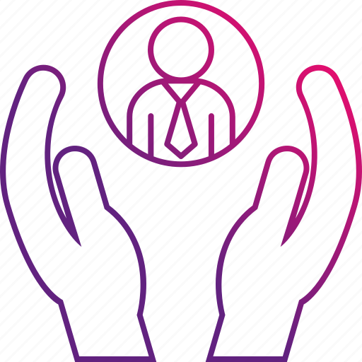 Employee, hands, human, management, protection, recruitment, resources icon - Download on Iconfinder