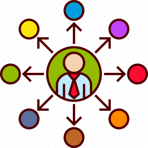 Affiliate, business, internet, man, marketing, network icon - Download on Iconfinder