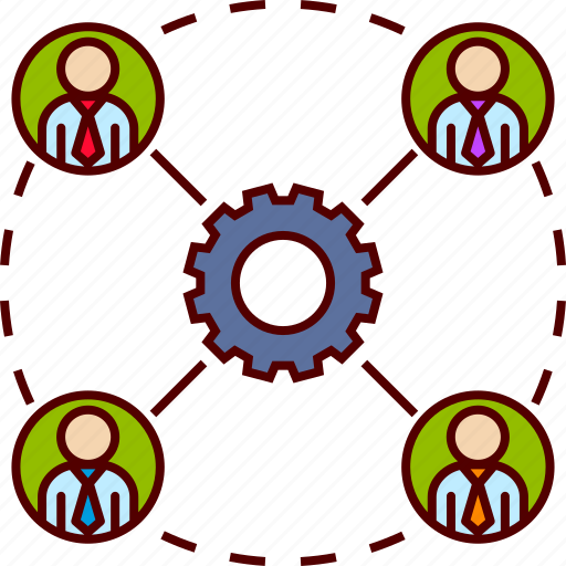 Business, gear, group, office, people, team, teamwork icon - Download on Iconfinder