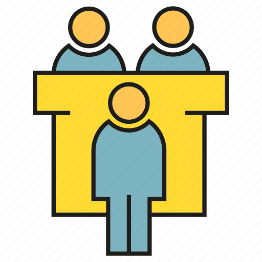 Business, business meeting, job interview, management, people icon - Download on Iconfinder