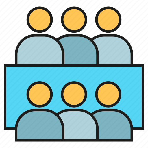 Business, group, meeting, office, people, sitting, teamwork icon - Download on Iconfinder