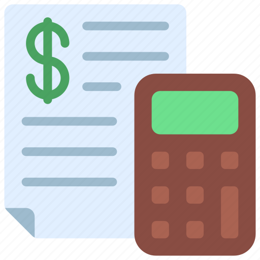 Budgeting, budget, calculate, accounts, file icon - Download on Iconfinder