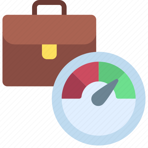 Business, performance, briefcase, indicator, work icon - Download on Iconfinder