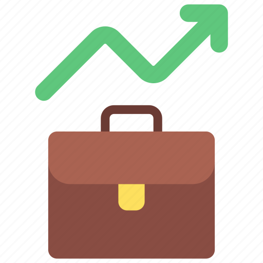 Business, profits, briefcase, profit, increase icon - Download on Iconfinder