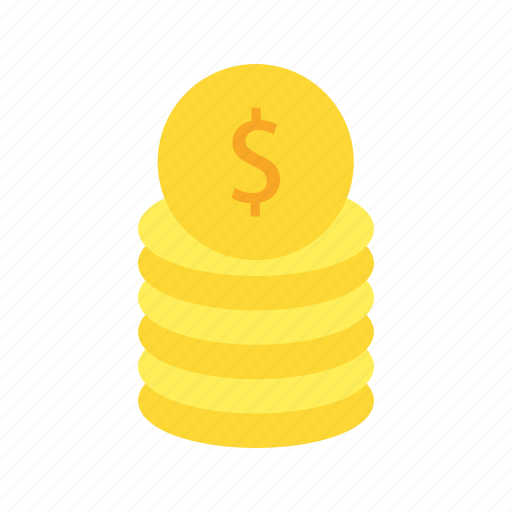 Business, coin, coins, currency, dollar, money, savings icon - Download on Iconfinder