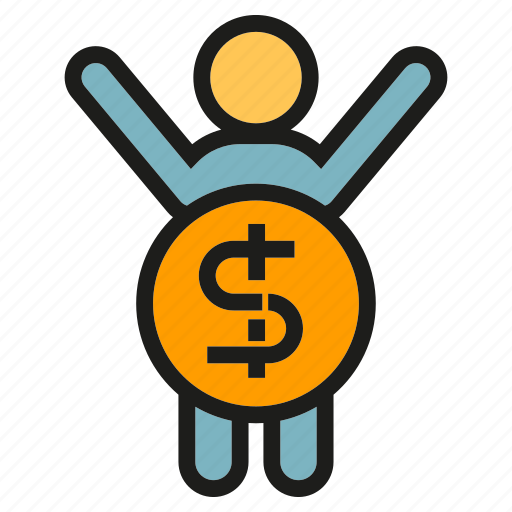 Business, dollar, finance, fund, money, people, success icon - Download on Iconfinder