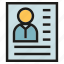 cv, document, human resource, job application, profile, resume 