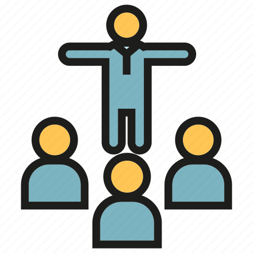 Boss, group, leader, lecture, success, teamwork icon - Download on Iconfinder