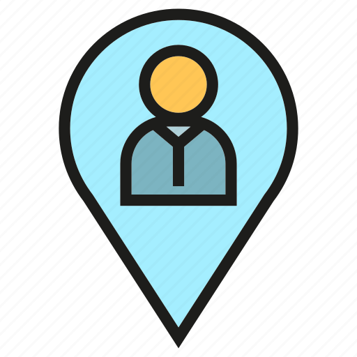 Location, people, pin, position icon - Download on Iconfinder