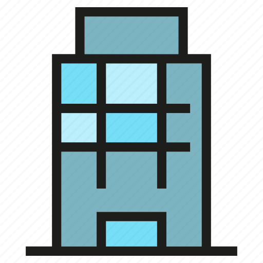 Building, office, real estate, tower icon - Download on Iconfinder