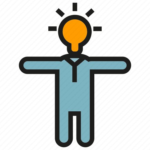 Bulb, creative, ida, light, man, people, thinker icon - Download on Iconfinder