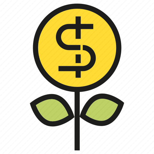 Dollar, finance, growth, invest, money, seed icon - Download on Iconfinder