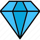 clean code, diamond, cute diamond, blue diamond, gift