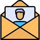 letter, communication, email, envelope, message, business, character, mail