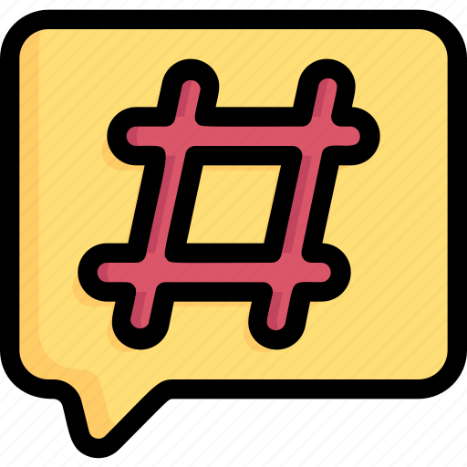 Business, marketing, hashtag, tag, sign, message icon - Download on Iconfinder