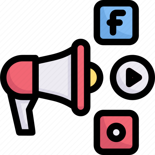 Business, marketing, promotion, social media, megaphone icon - Download on Iconfinder