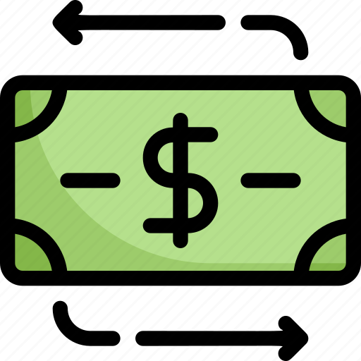 Business, marketing, money flow, cashflow, finance, dollar icon - Download on Iconfinder