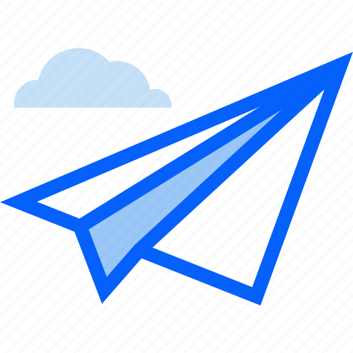 Send, email, plane, message, communication, mail, travel icon - Download on Iconfinder