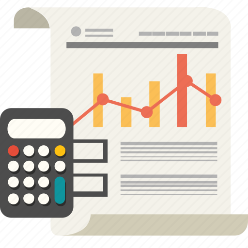 Budget, business, calculator, diagram, marketing, money, report icon - Download on Iconfinder