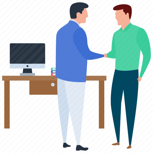 Business deal, business relationship, clasped hand, handshaking, partnership illustration - Download on Iconfinder