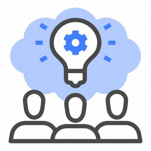 Brainstorming, innovation, strategy, think, teamwork, solution icon - Download on Iconfinder