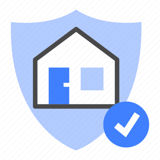 Home, insurance, cover, homeowners, financial protection, house, damage icon - Download on Iconfinder