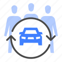 car sharing, sharing, rent, car, vehicle, service