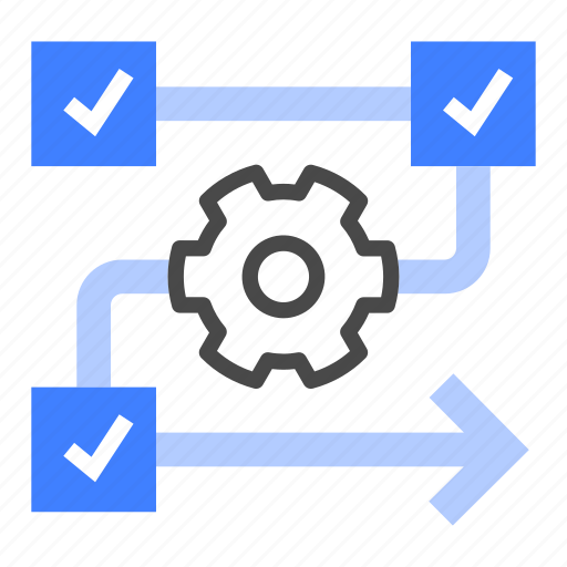 Process, procedure, progress, plan, flow, workflow icon - Download on Iconfinder