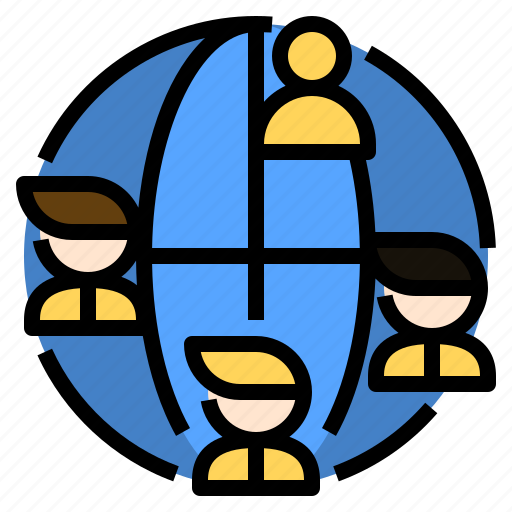 Business, connection, digital, nomad, partner, worldwide icon - Download on Iconfinder