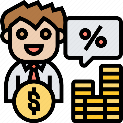 Commission, incentive, income, salary, financial icon - Download on Iconfinder