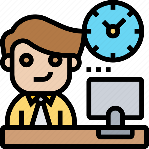 Employee, discipline, office, efficiency, management icon - Download on Iconfinder