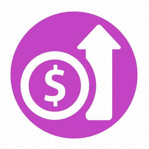 Business, circle, income, increase, money, office, profit icon - Download on Iconfinder
