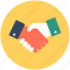 collaboration, meeting, partnership, shake hands, together 