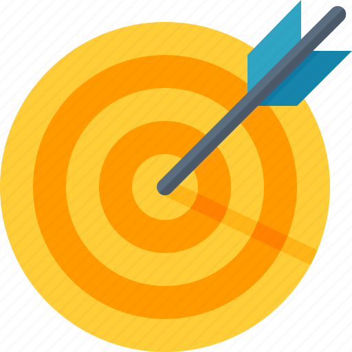 Business goals, dartboard, target, success icon - Download on Iconfinder