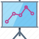 analytics, graph, presentation