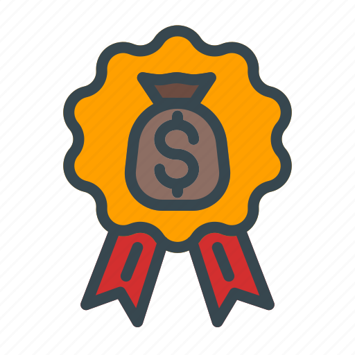 Medal, business, achievement, reward, finance, money, badge icon - Download on Iconfinder