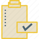 clipboard, document, list, notepad