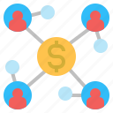 business, connection, finance, money, network, share