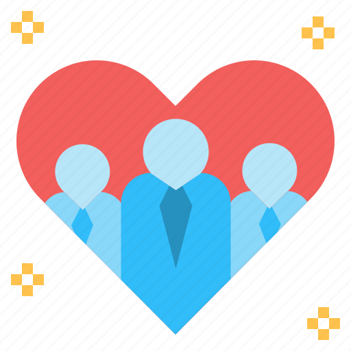 Group, heart, love, organization, sincere, team, unity icon - Download on Iconfinder