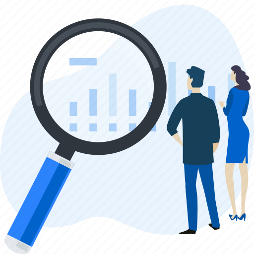 Analysis, analytics, business, data, people, planning, statistics illustration - Download on Iconfinder