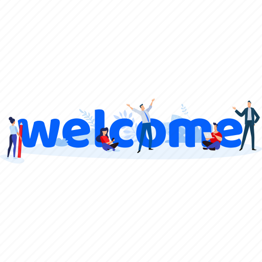 People, welcome, business, team, marketing, management illustration - Download on Iconfinder
