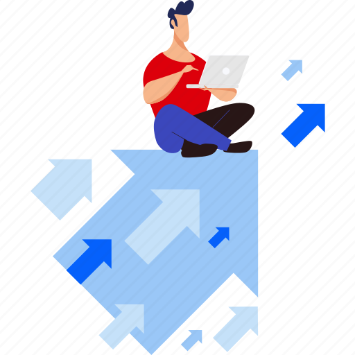 People, arrow, growth, business, planning, strategy, increase illustration - Download on Iconfinder