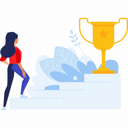 People, award, achievement, trophy, prize, cup, success illustration - Download on Iconfinder