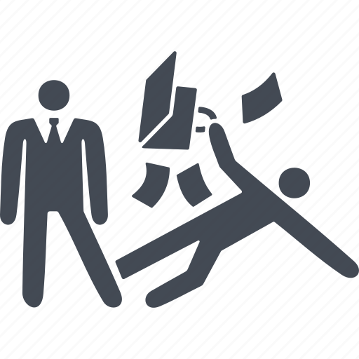 Business people conflict, conflict, clash, collision, fight icon - Download on Iconfinder