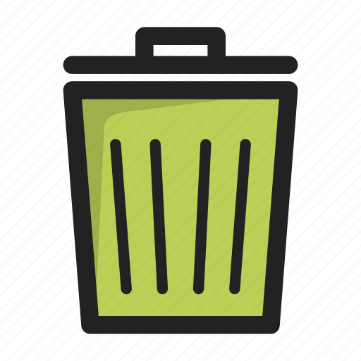 Bin, delete, junk, recycle, rubbish, trash icon - Download on Iconfinder