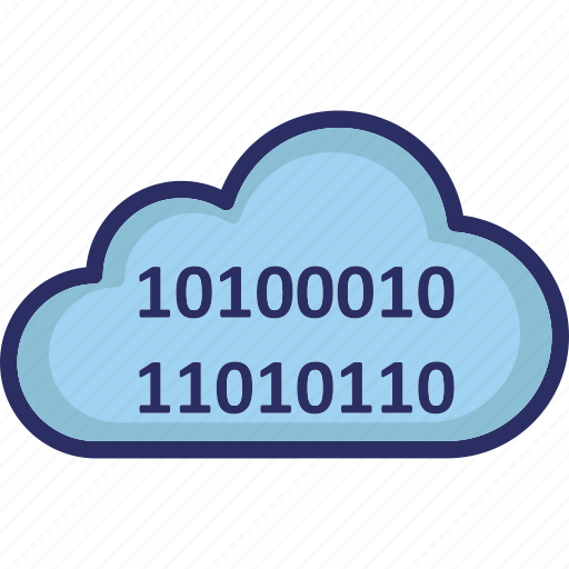 Binary, cloud coding, cloud computing, coding, icloud icon - Download on Iconfinder